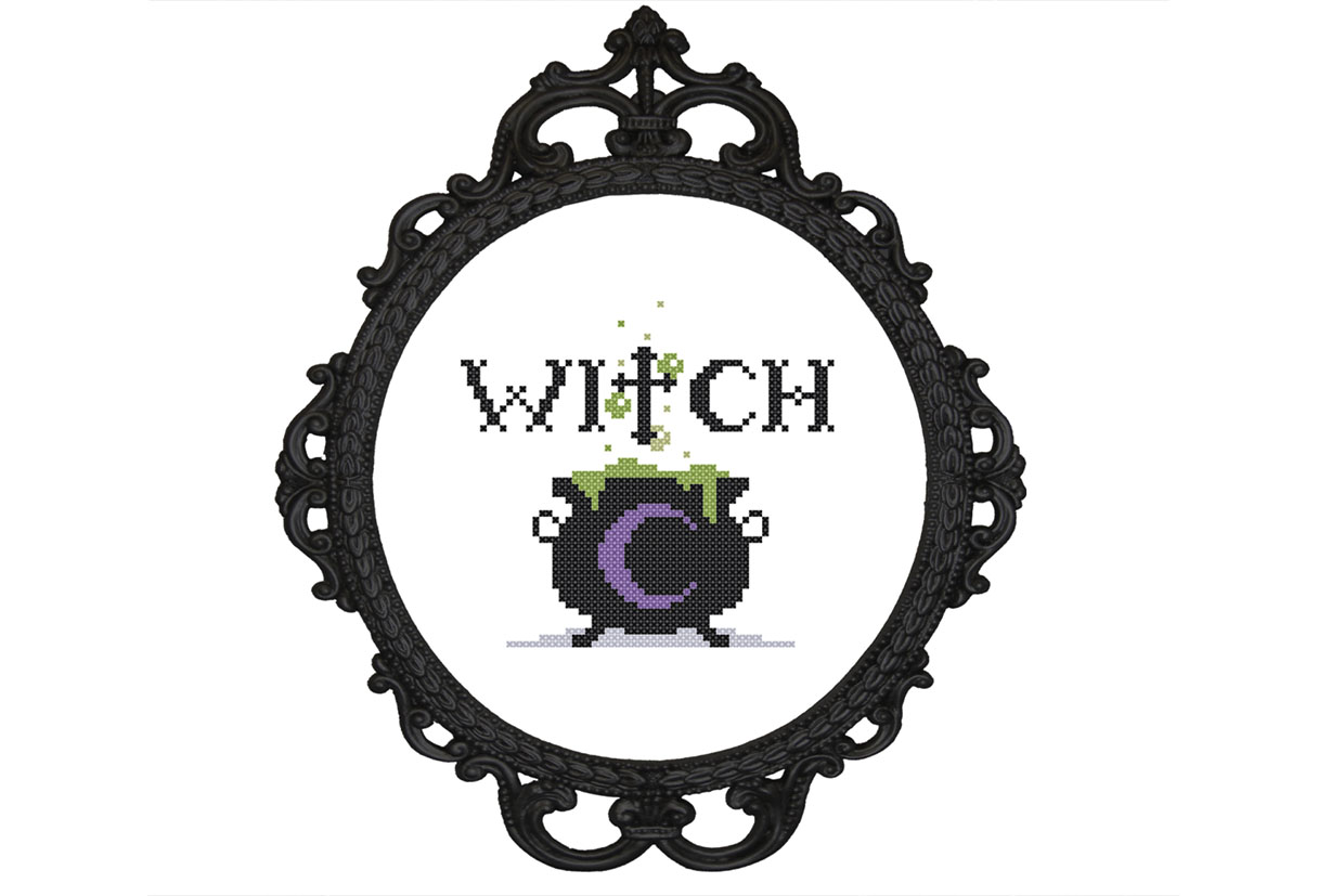 halloween cross stitch