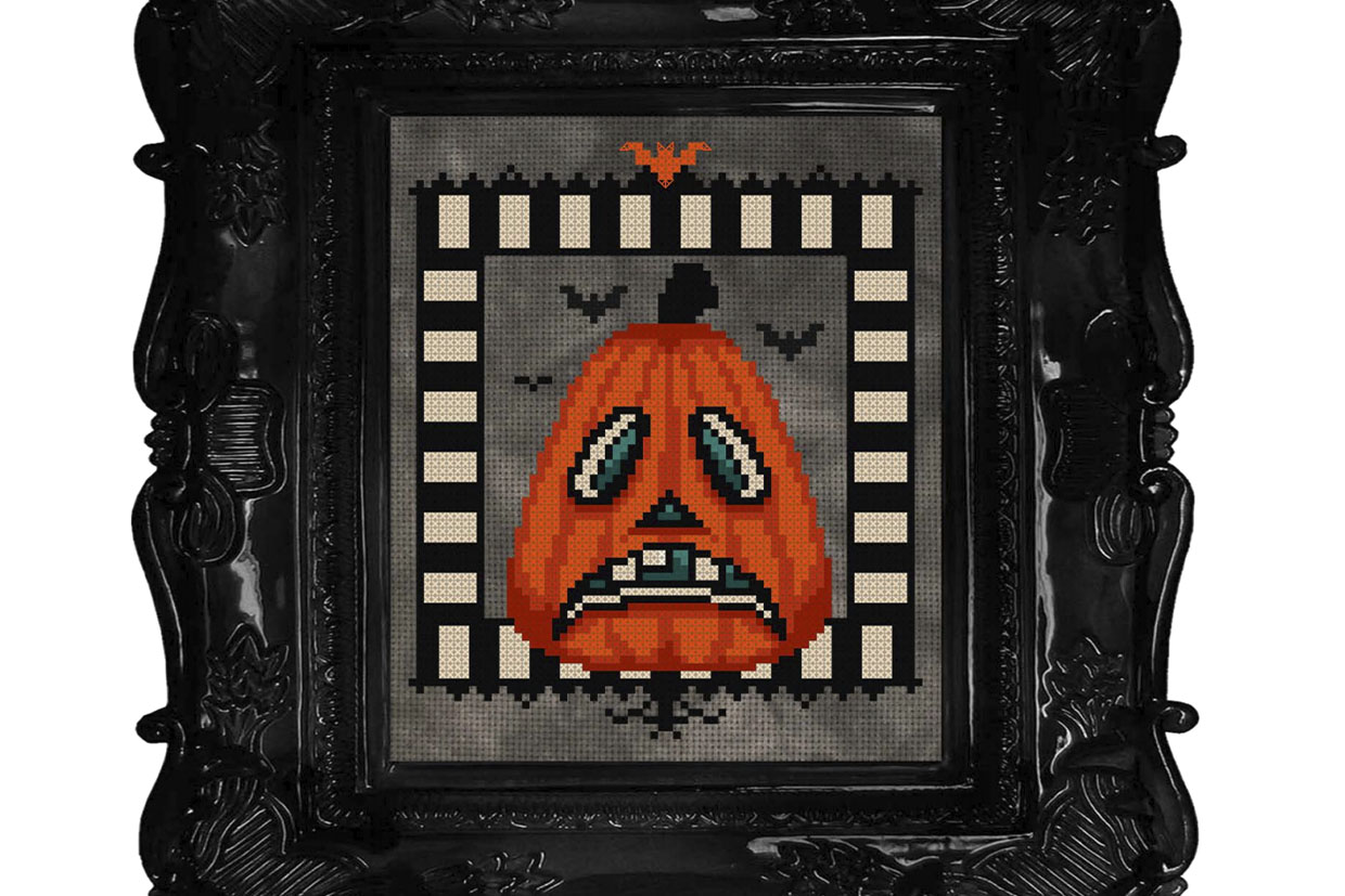 halloween cross stitch