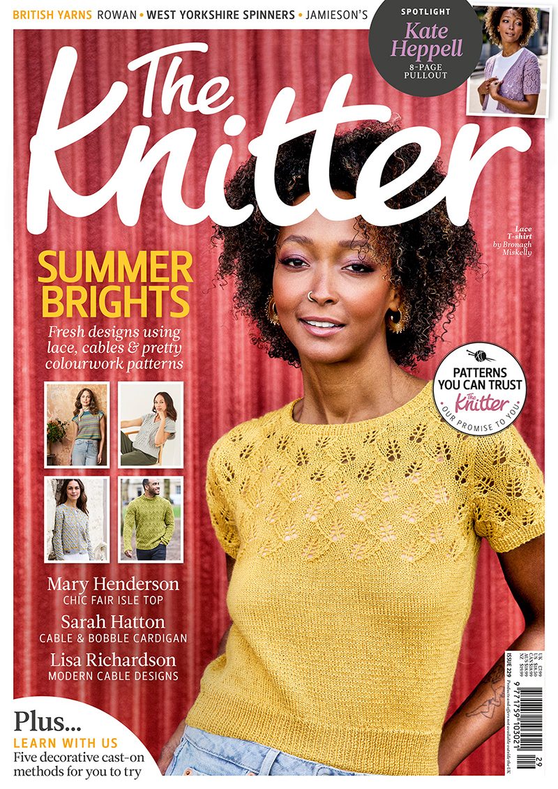 The Knitter issue 229 front cover image