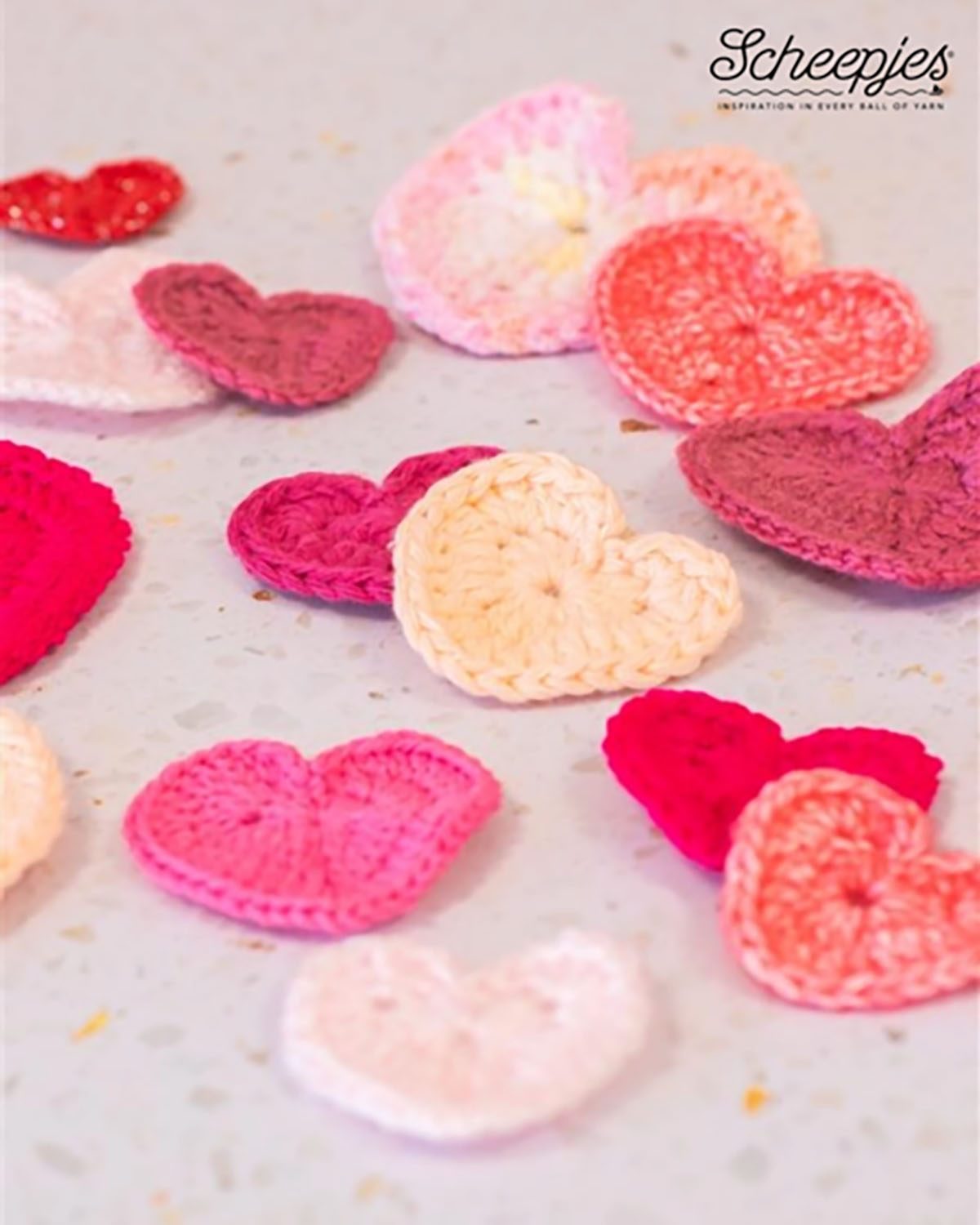 Heart crochet pattern