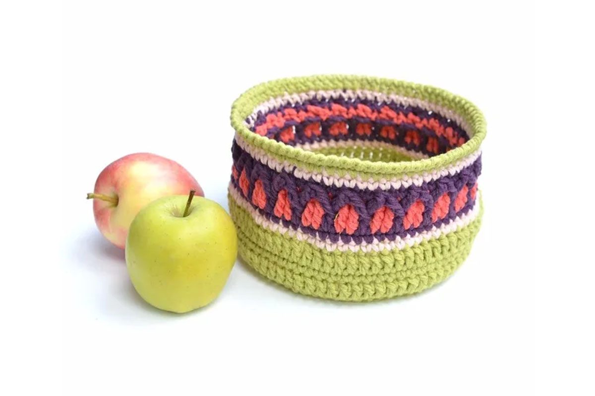 Fall apple basket