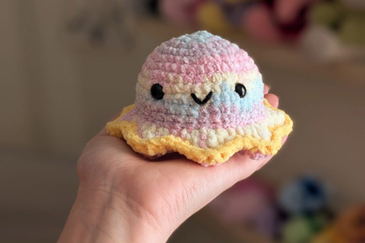 Crochet fidget toy