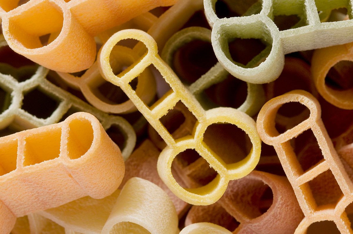 Penis-shaped pasta