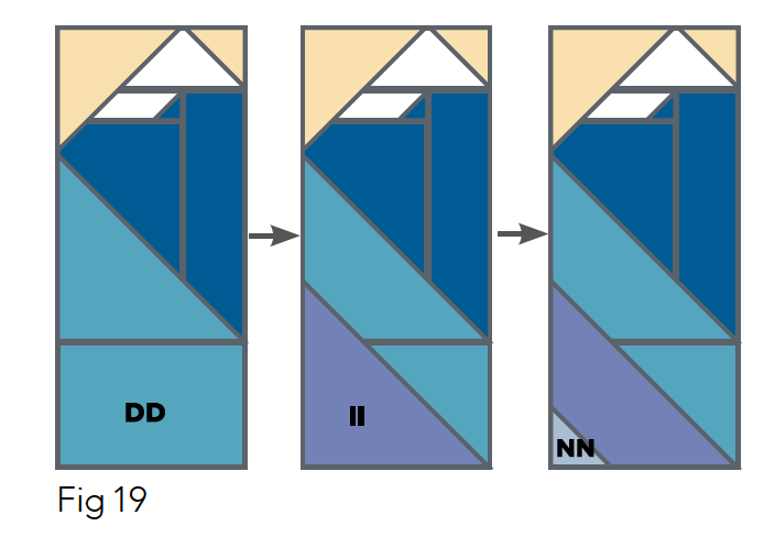 Mountain quilt figure 19 diagram