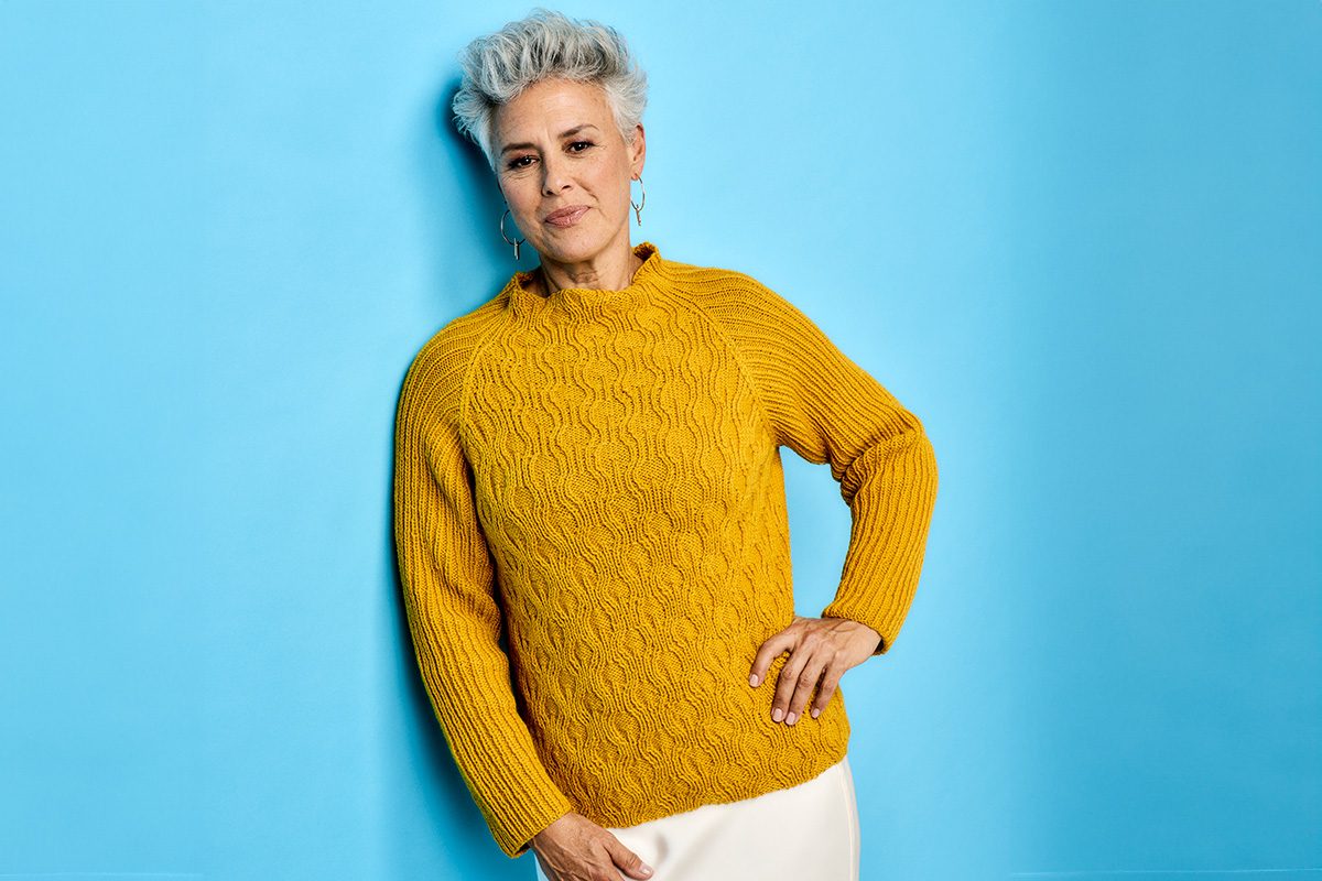 The Knitter 226 - Sanna Mard Castman jumper