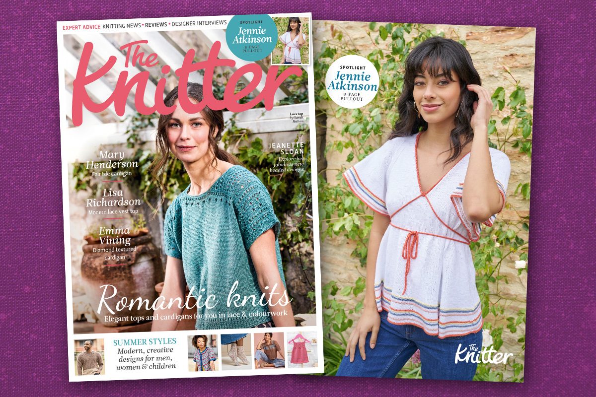 The Knitter issue 230 cover and supplement