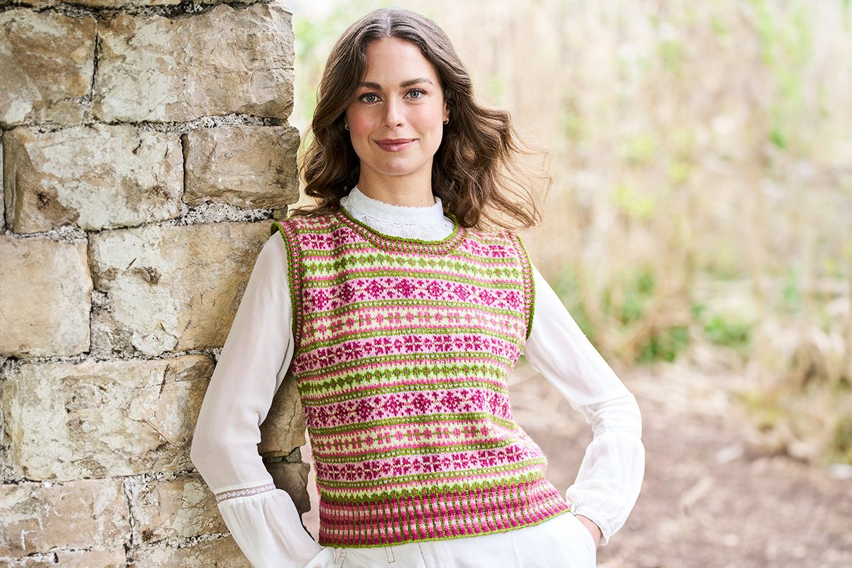 The Knitter 228 - Mary Henderson tank top
