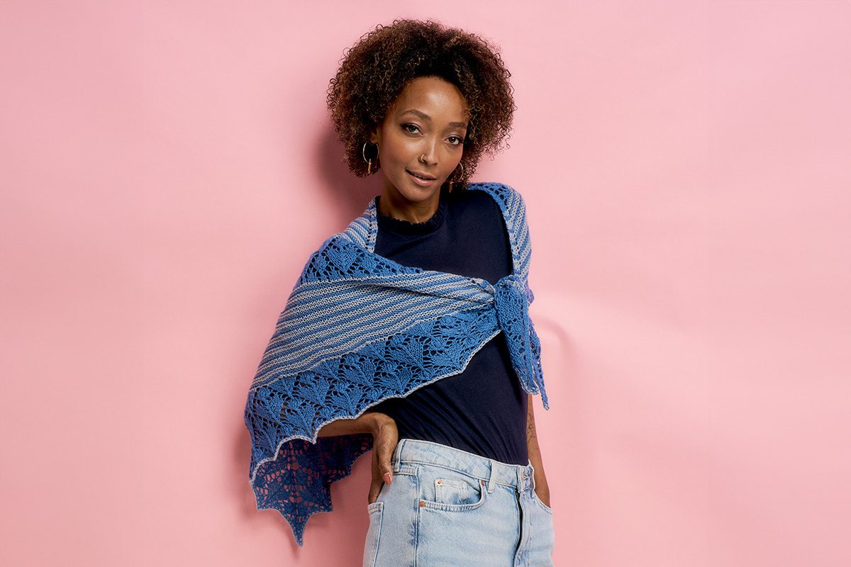 The Knitter issue 230 - Bronagh Miskelly shawl