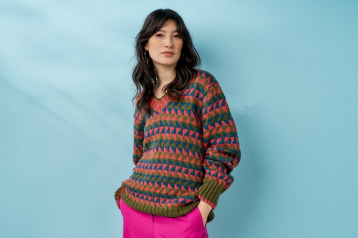 The Knitter 228 - Lisa Richardson jumper