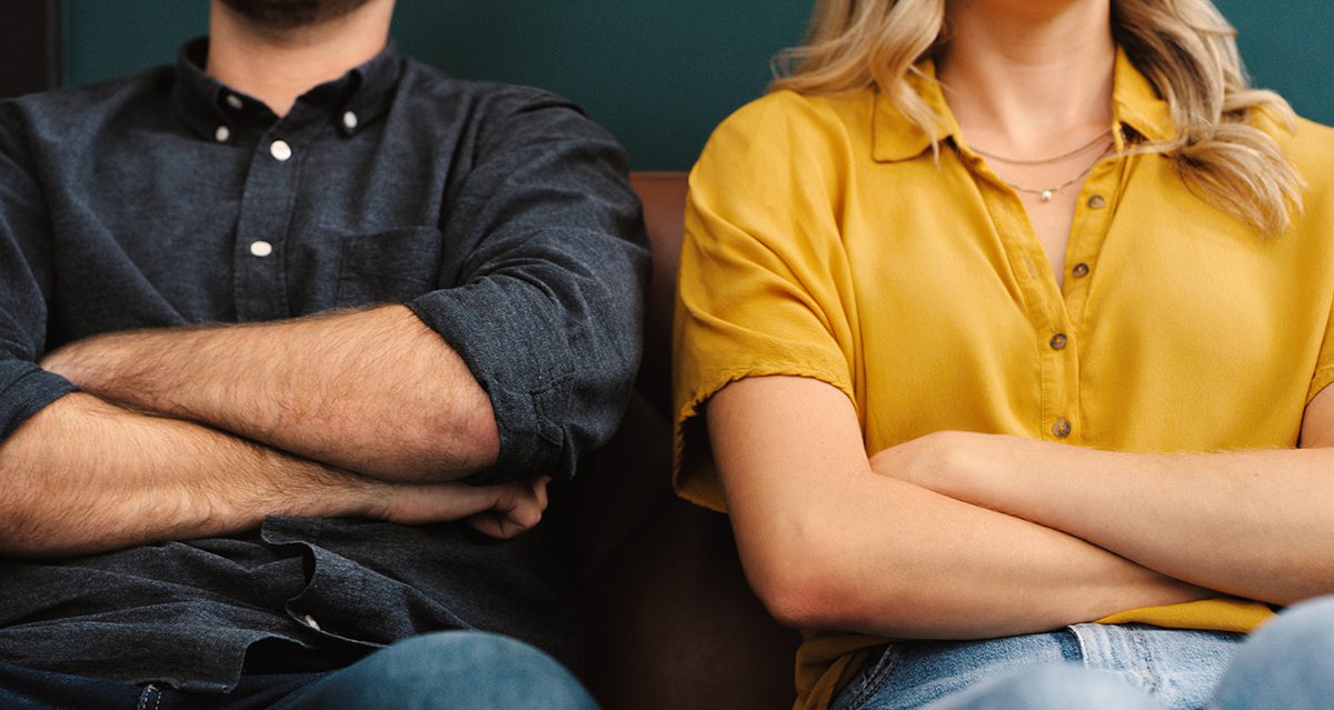 Couple in disagreement - Getty images