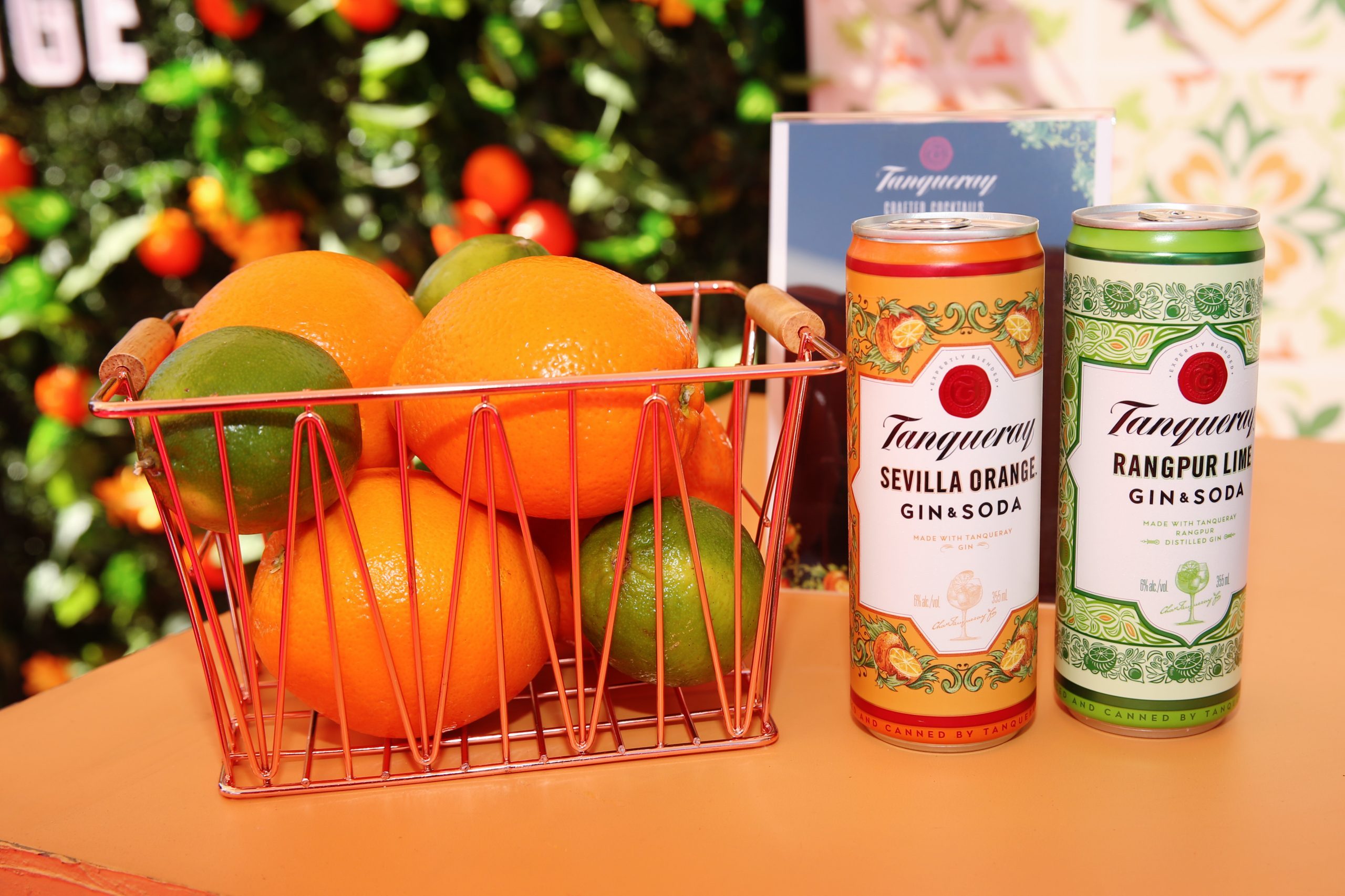 Citrus fruits and canned cocktails