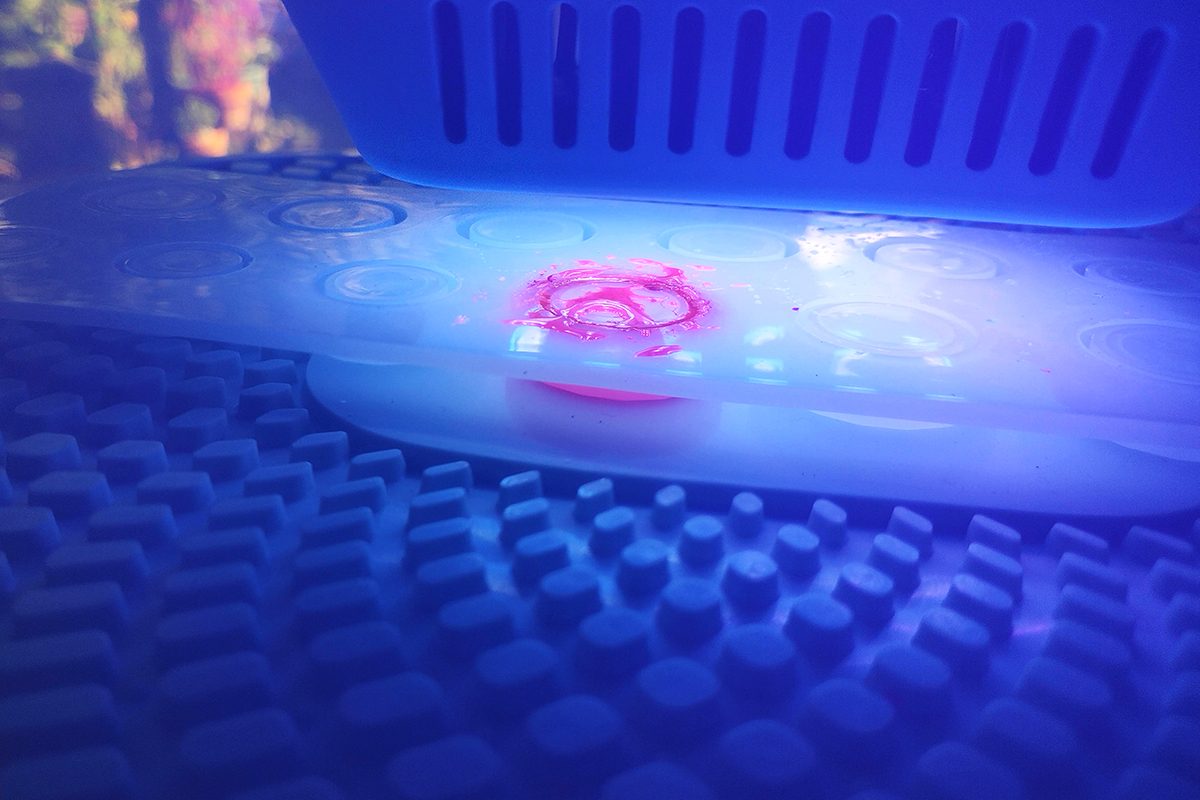 Resiners G3 Resin Curing Machine - uv closeup