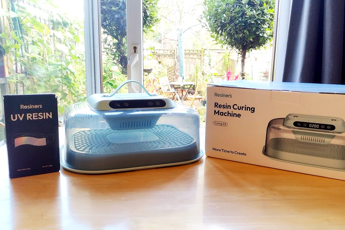 Resiners G3 Resin Curing Machine - unboxed with box