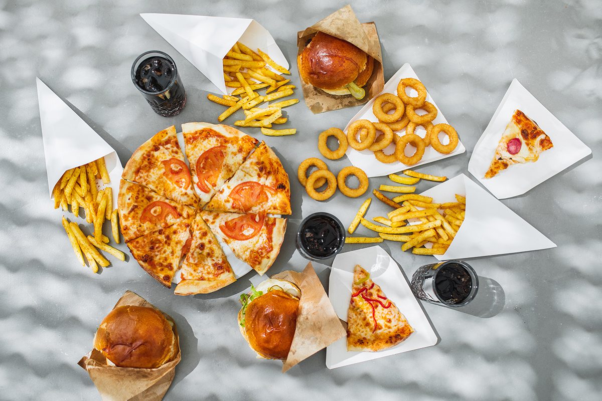 Fried food 